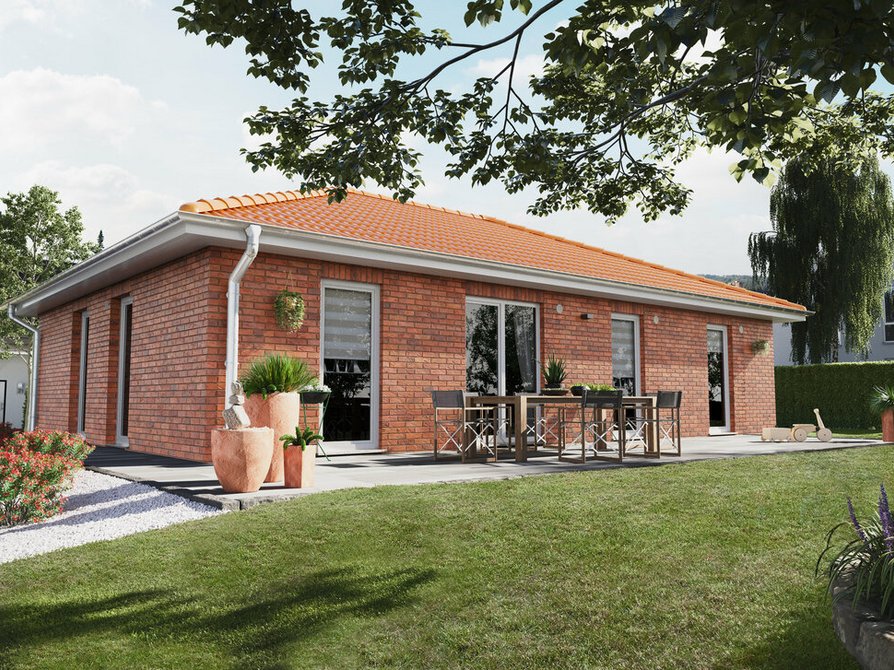 Bungalow-110-Garten-Klinker